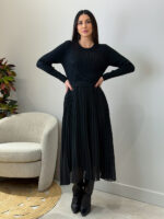 Kootud trikoo kostüüm seelikuga (Копировать) (Копировать) (Копировать) (Копировать) (Копировать) - Image 5