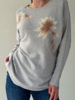 Тонкий джемпер с круглым вырезом — изображение 6