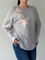 Тонкий джемпер с круглым вырезом — изображение 5