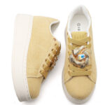 Кеды женские с брошью