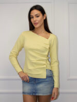 Лонгслив из тонкого трикотажа — изображение 2