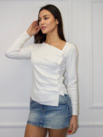 Лонгслив из тонкого трикотажа — изображение 6