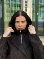 Пальто короткое шерстяное — изображение 2