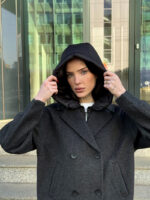 Пальто короткое шерстяное — изображение 7