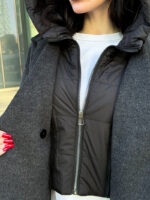 Пальто короткое шерстяное — изображение 9