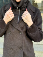 Пальто короткое шерстяное — изображение 13