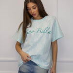 Футболка женская с кружевом