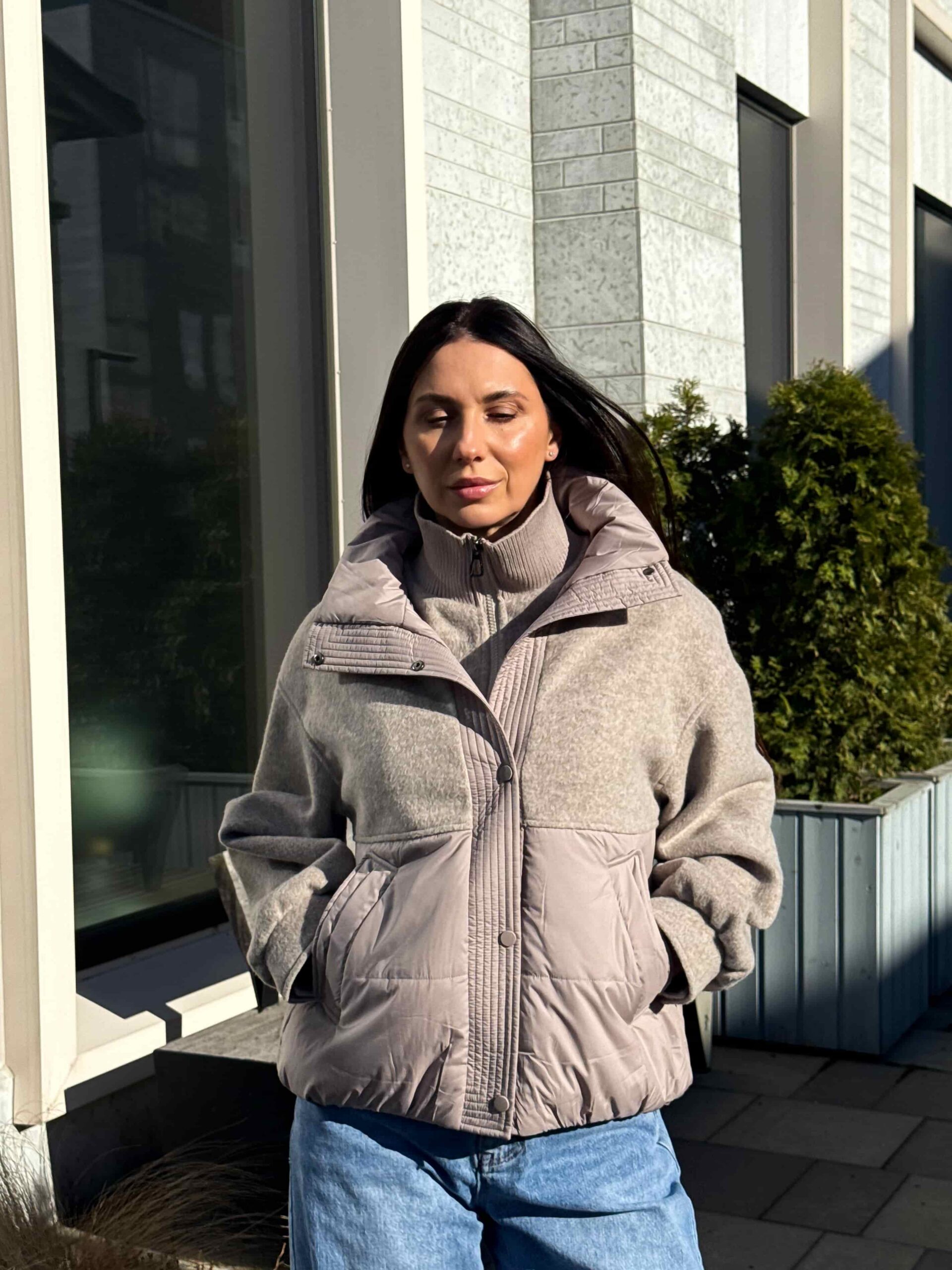 Женский бомбер Женский бомбер с карманами