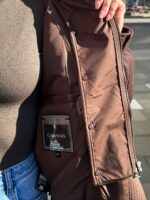 Женский бомбер регулировка по низу