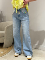 Джинсы женские голубые