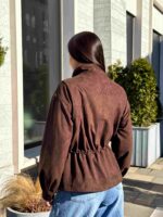 Куртка укороченная шоколад