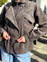 Куртка серая женская