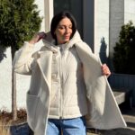 Пальто с жилетом