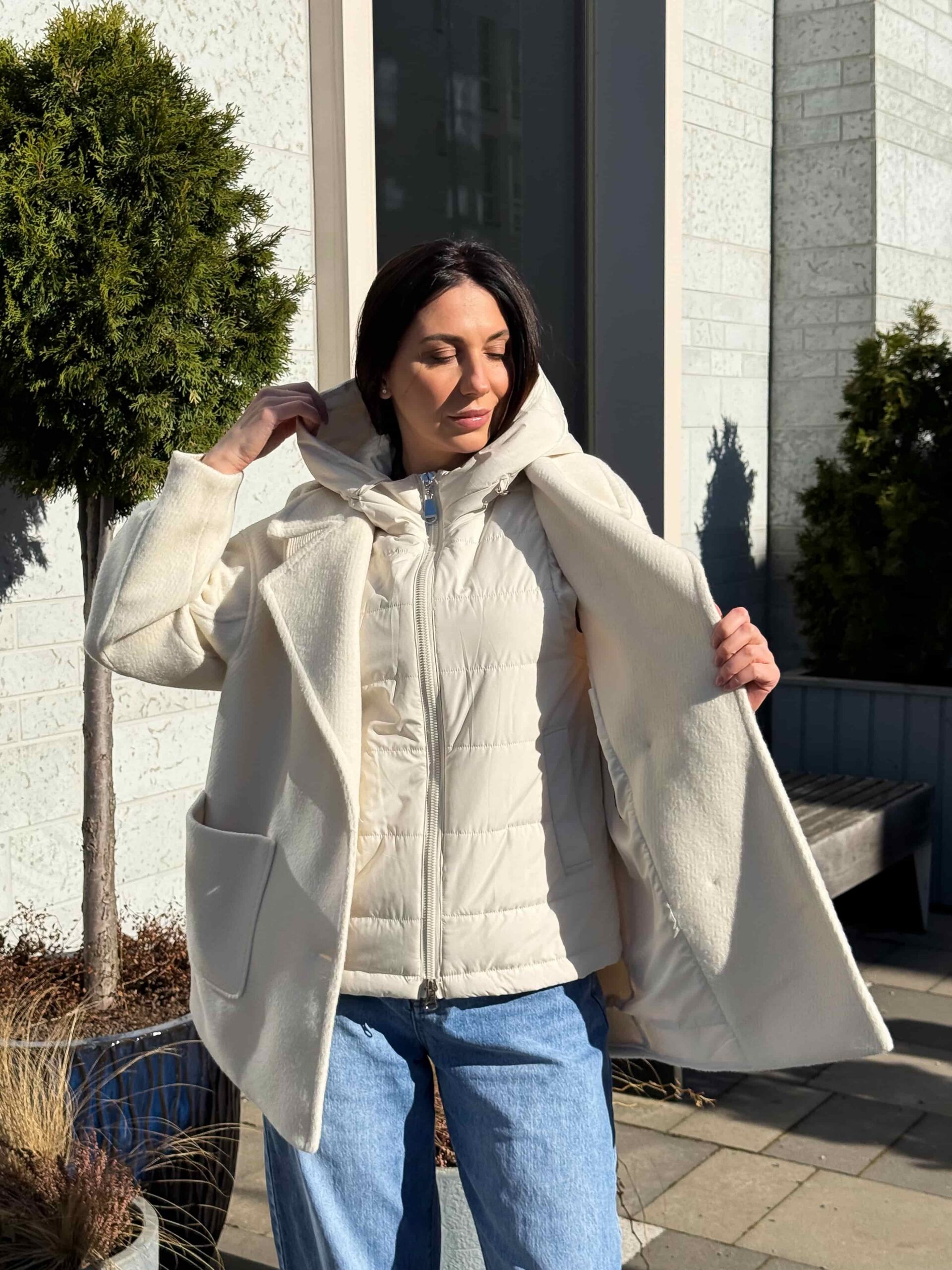 Пальто с жилетом Пальто с жилетом