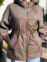 Женская куртка с кулиской