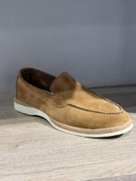 Лоферы женские коричневые