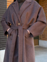Пальто демисезонное шерстяное