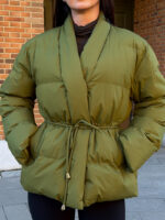 Куртка женская кимоно цвет авокадо