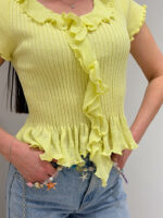 Топ из трикотажа