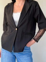 Пиджак с отделкой гипюром — изображение 6