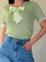 Trikookangast topp paelaga oliiv