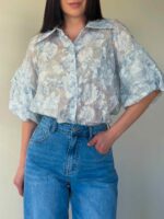 Pluus lühike varrukatega