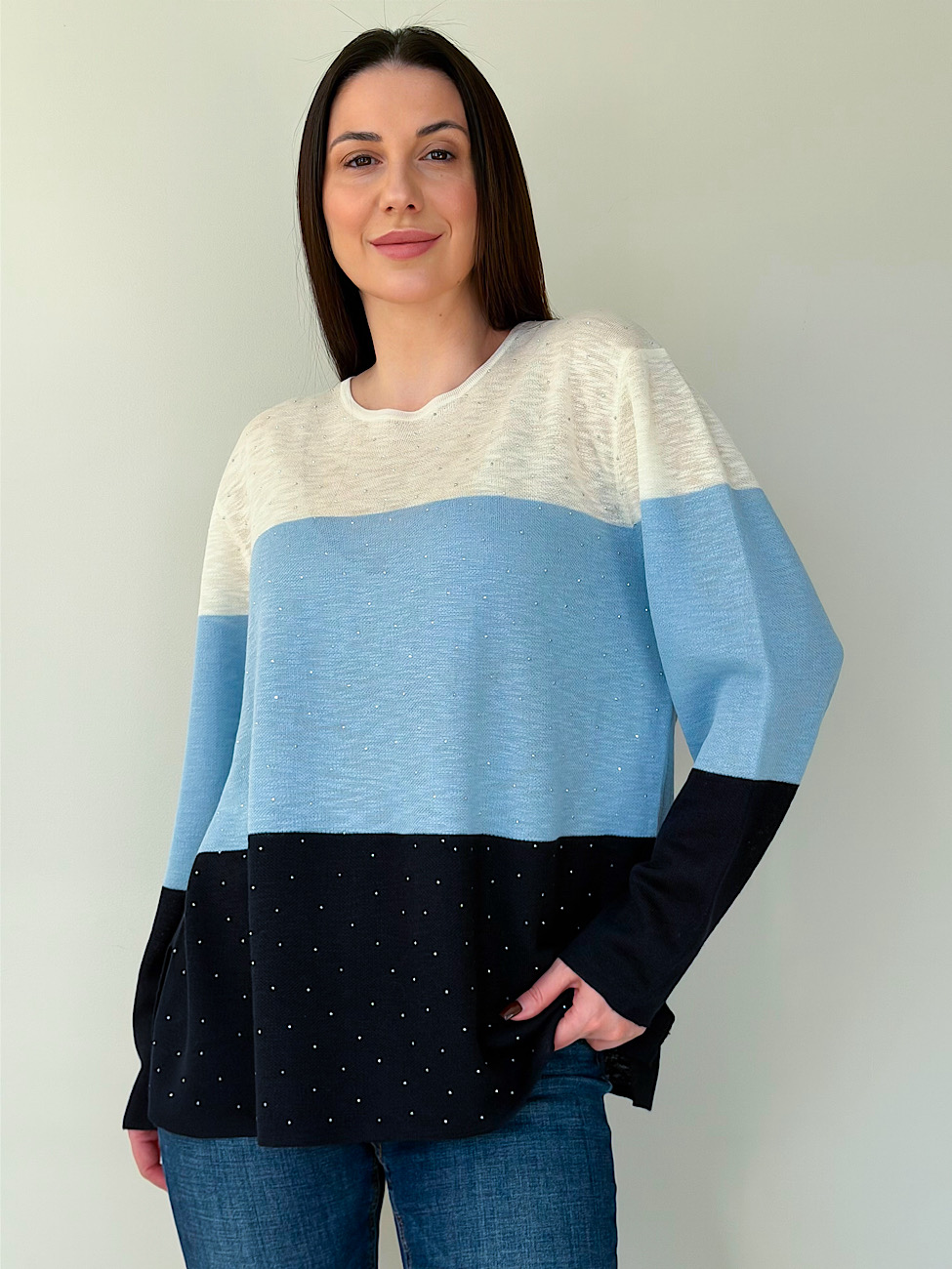 IMG_8823 Тёмно-синий весенний джемпер