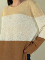 Женский весенний джемпер капучино