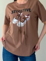 Ketsidega särk pruun