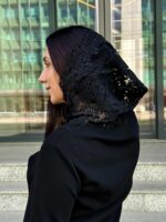 Трикотажный костюм с капюшоном