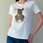 Женская футболка с медведем