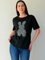 Футболка летняя черная