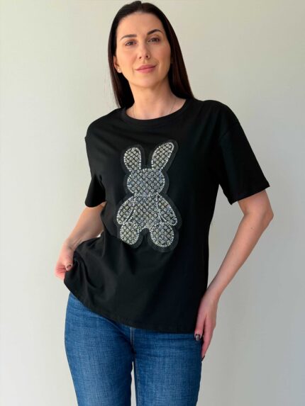 Футболка летняя черная