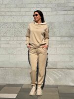 Костюм брючный с капюшоном