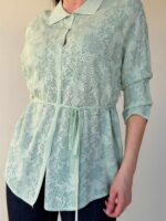 Vööga kardigan nööbidega