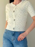 Lühikeste varrukatega džemper