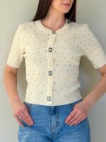 Lühikeste varrukatega džemper