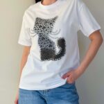 Футболка с принтом