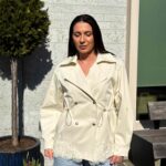 Naiste kevadine nööritav jope