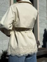 Женская куртка на кулиске с карманами