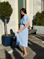 Lühikeste varrukatega suvekleit