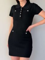 Polo kraega liibuv kleit