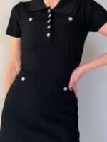 Minipikkuses liibuv kleit