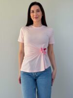 Naiste T-särk orhideega