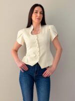 Naiste lühikeste varrukatega jakk