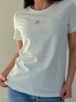 Valge T-särk karukesega