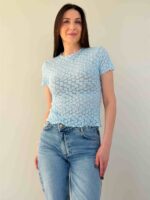 Poolläbipaistev pitsist topp