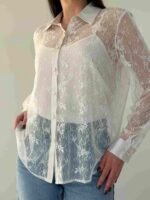 Ažuurne pluus ja top