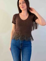 Футболка резинкой