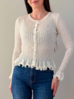 Кардиган на пуговицах